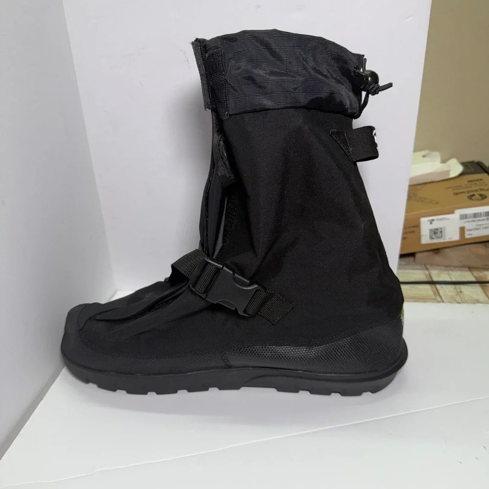 NEOS Voyager Overshoe Boots Mens XXL Black Waterproof Nylon Winter Snow Gear